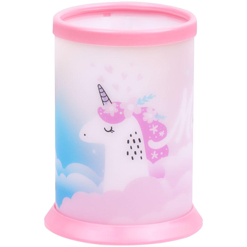 Подставка-стакан MESHU "Unicorn", розовая оптом
