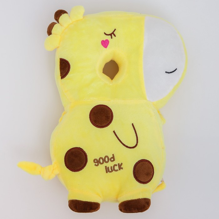 Рюкзачок-подушка для безопасности малыша «Жираф» оптом