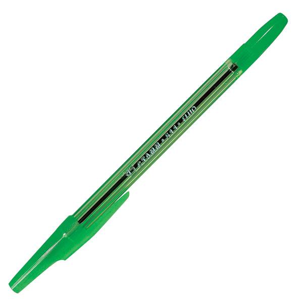 Ручка шариковая СТАММ 511 NEON 0,7 мм синияя цвет корпуса ассорти оптом
