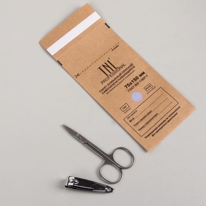 Крафт-пакет для стерилизации, 75 ? 150 мм, цвет коричневый оптом