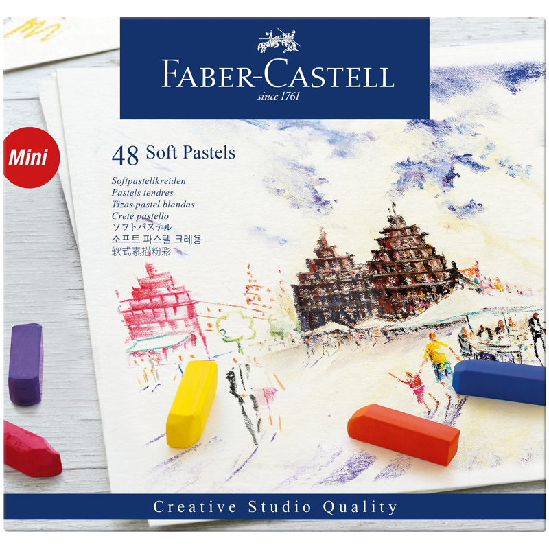  Faber-Castell "Soft pastels", 48 ,  