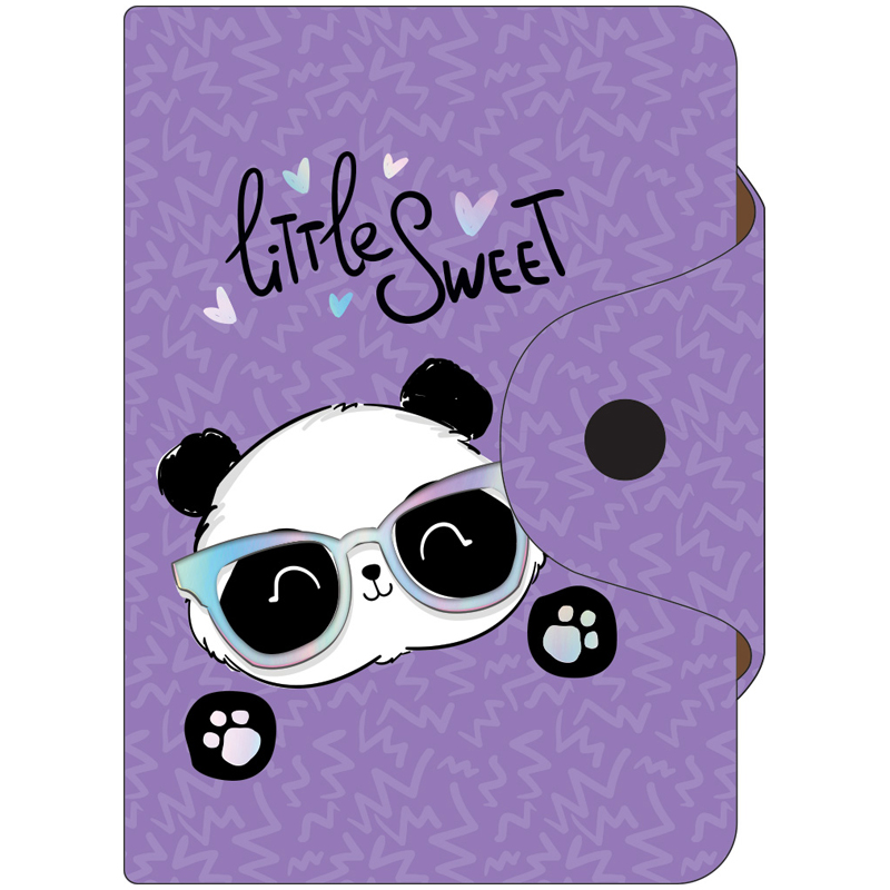 Визитница карманная OfficeSpace "Sweet Panda", 10 оптом