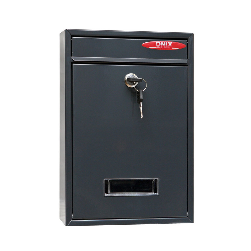 Ящик почтовый Klesto ЯК 1, 1-секционный металл. серый (215 x 85 x 320 мм) оптом