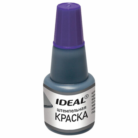 Краска штемпельная TRODAT IDEAL фиолетовая 24 мл, на водной основе, 7711ф, 153080 оптом