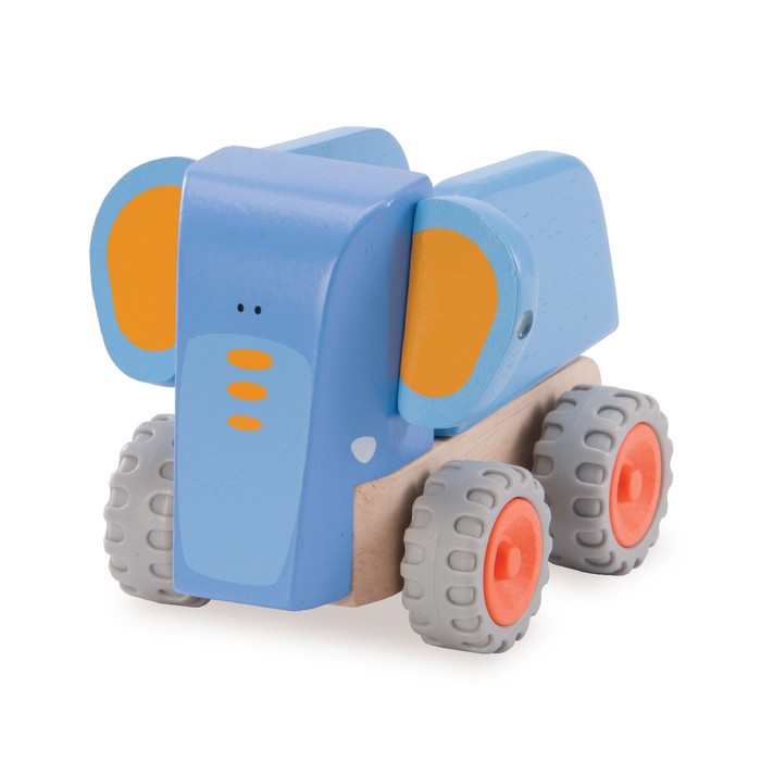 Деревянная игрушка-конструктор Miniworld "Самосвал-Слонёнок" оптом