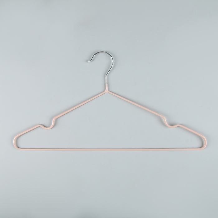 Вешалка-плечики для одежды Доляна, размер 40-44, антискользящее покрытие, цвет европейский коричневый оптом