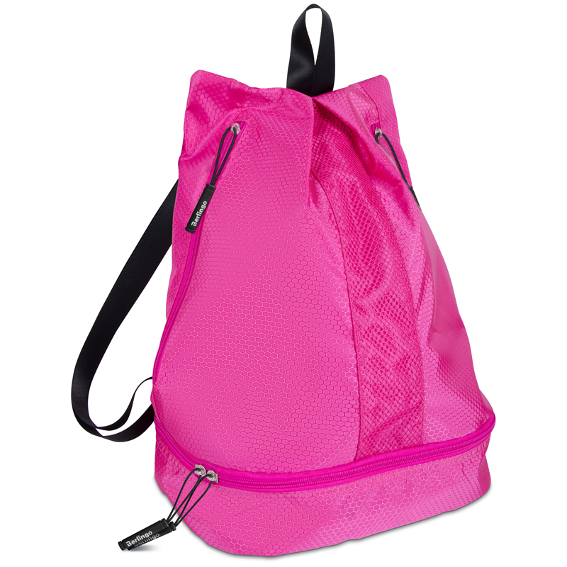 Мешок-сумка 1 отделение Berlingo "Classic pink", 3 оптом