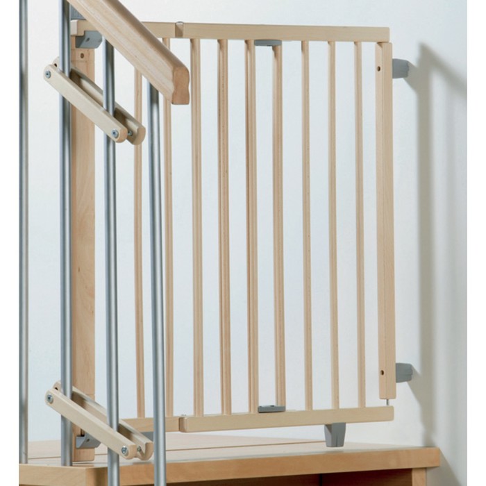Ворота безопасности Geuther лестничные 95-135 см, натуральный оптом