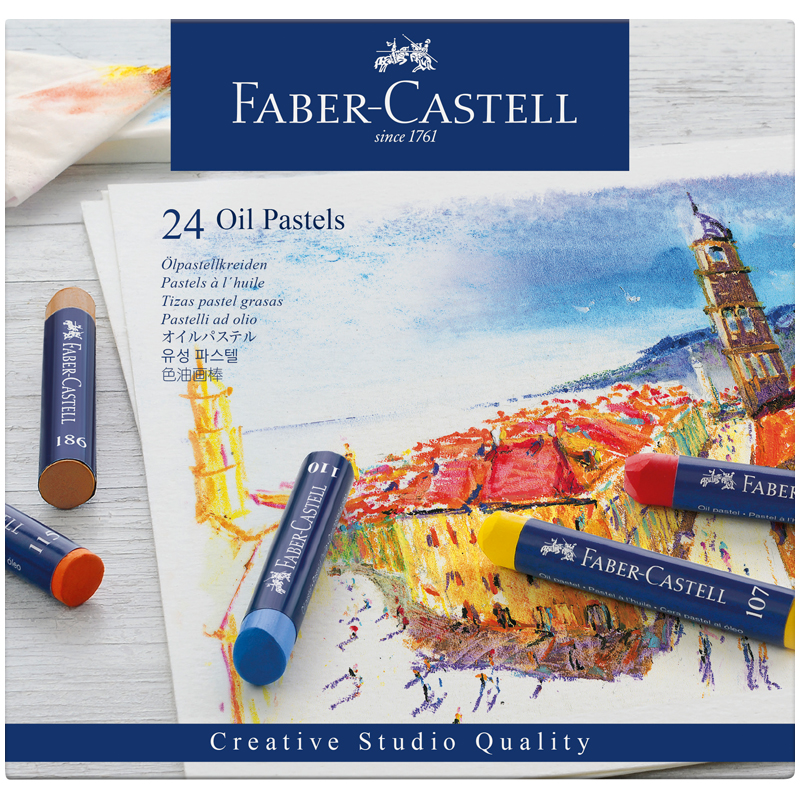   Faber-Castell "Oil Pastels", 24  