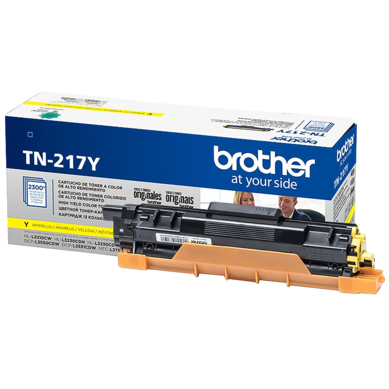 - Brother TN-217Y .  HL-L3230CDW/DCP-L3550CDW 