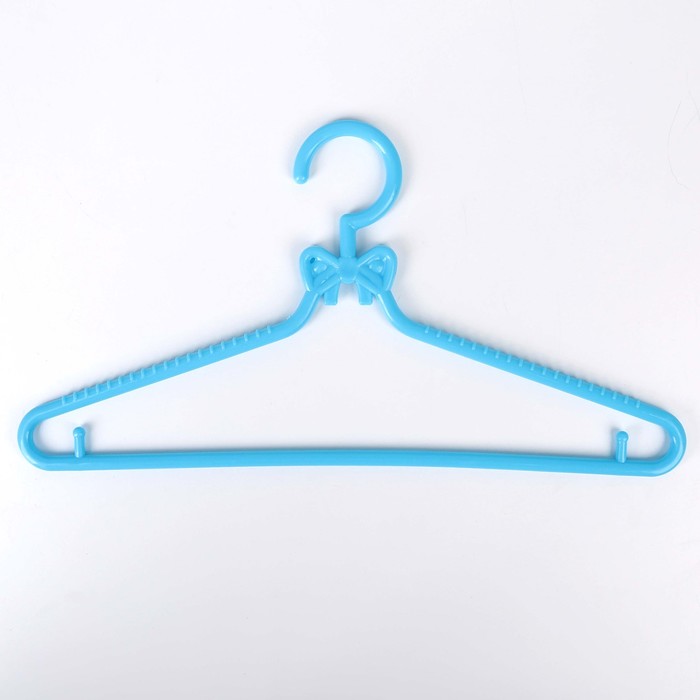 Вешалка-плечики для одежды детская «Бантики», размер 30-34, цвет МИКС оптом