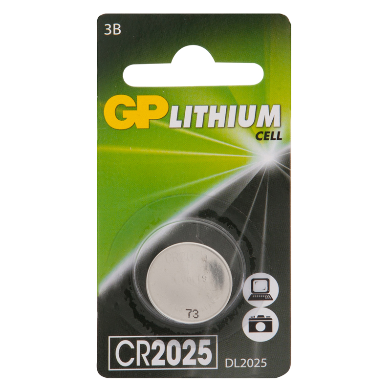 Батарейка GP CR2025 (DL2025) литиевая BC1 оптом