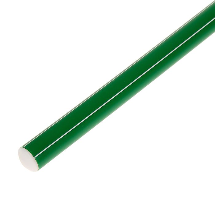 Палка гимнастическая 80 см, цвет зелёный оптом