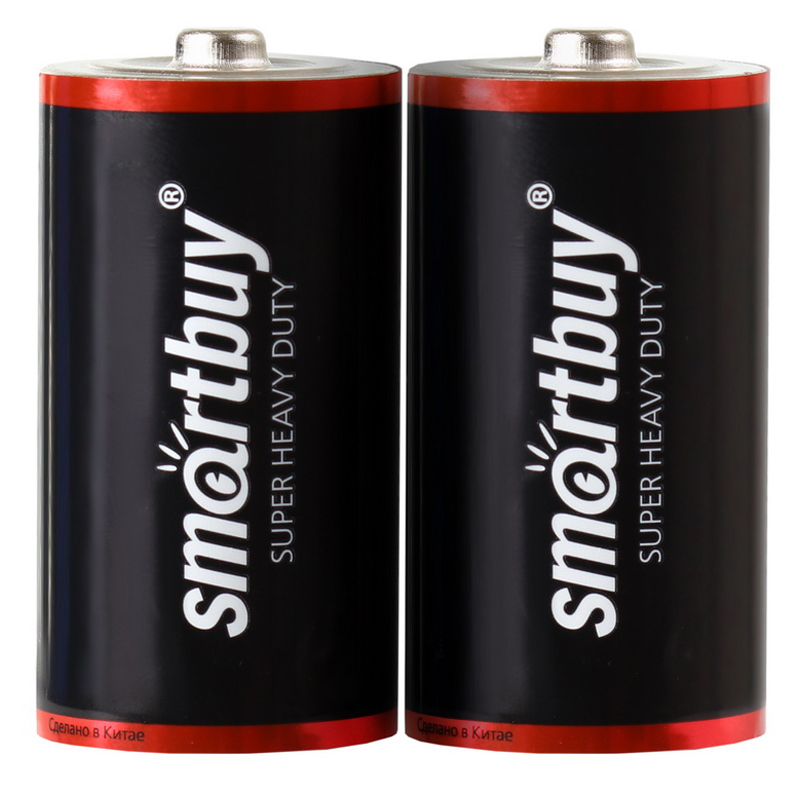 Батарейка SmartBuy C (R14) солевая, SB2 оптом