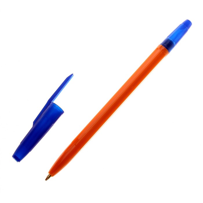 Ручка шариковая «Стамм», «Оптима», ORANGE, узел 1.0 мм, чернила синие на масляной основе, стержень 131 мм оптом