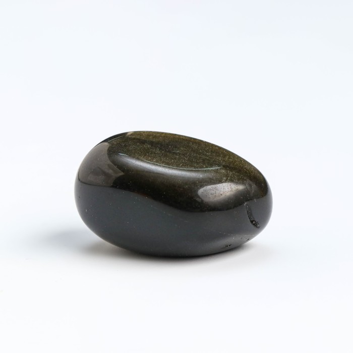 Камень натуральный "Золотой обсидиан", 13 г, минерал галтовка оптом